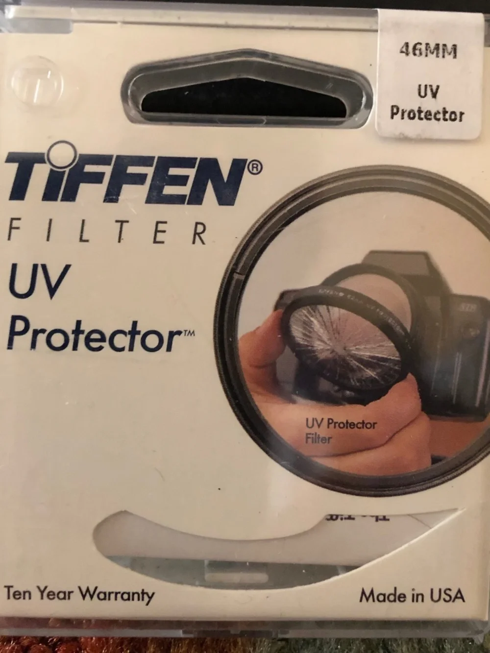 NIB TIFFEN 46mm UV Protector Filter